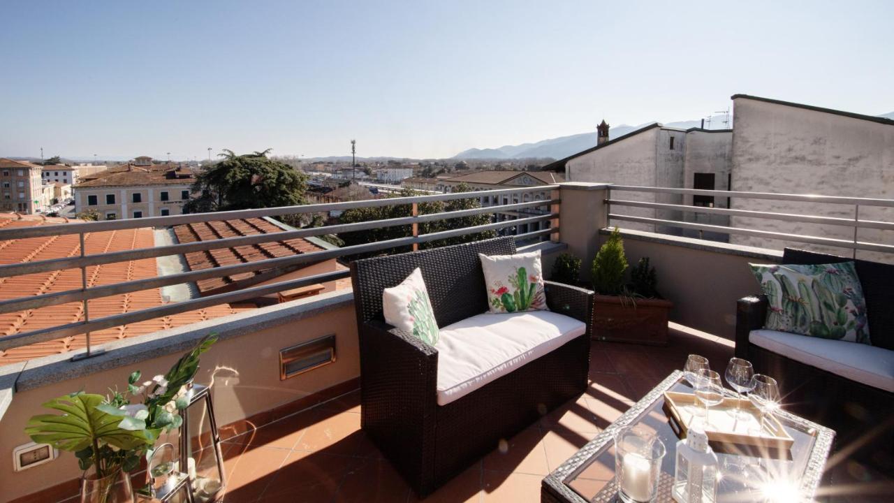 Rooftop Delight With Terrace Lucca Eksteriør bilde